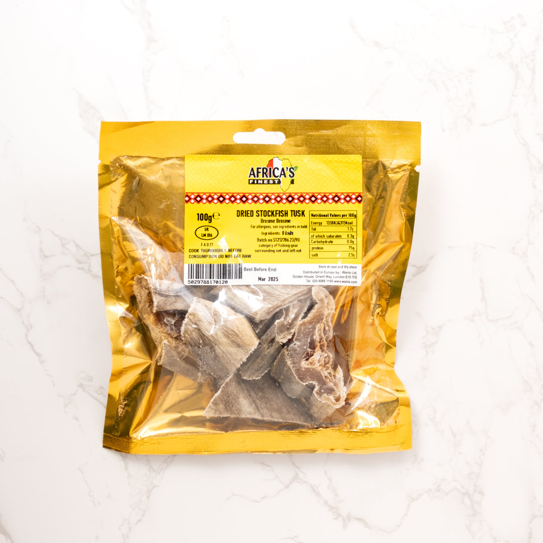 African Food Products Stockfish Tusk